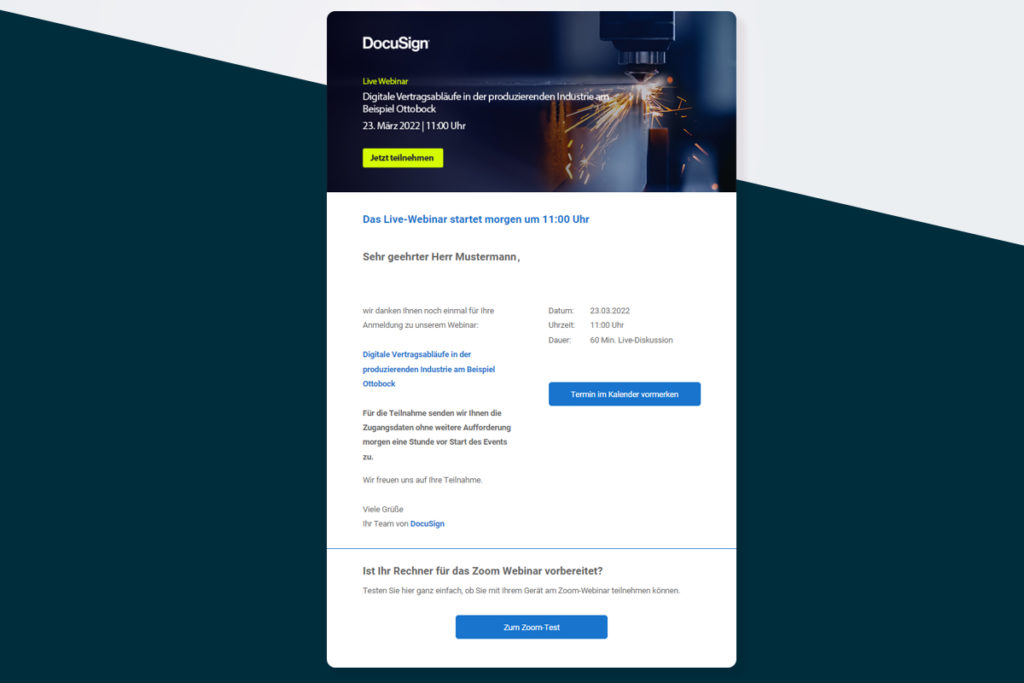 Webinar-Reminder 24 Stunden