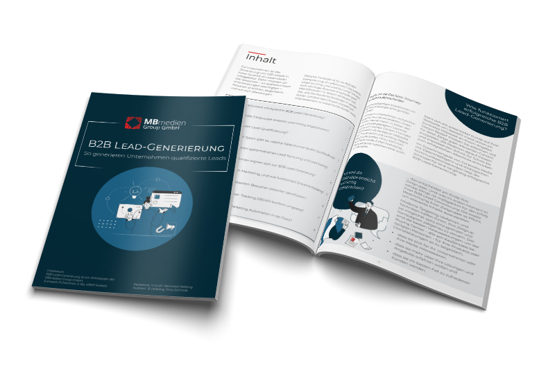 Mockup MBmedien Management Summary B2B-Lead-Generierung
