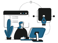 Illustration Datenoptimierung und Zielgruppenoptimierung: Accountlisten