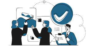 Illustration Datenoptimierung und Zielgruppenoptimierung: Datenbereinigung