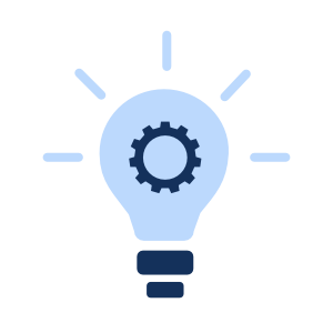 Erfahrung als Icon dargestellt.