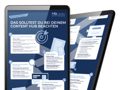 Infografik Content Hubs